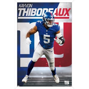 Trends International NFL New York Giants - Kayvon Thibodeaux 24 Framed Wall Poster Prints - 1 of 4