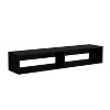 Sapphtopaz 59" Wall Mounted Floating TV Stand for TVs Up to 65" with 2 Open Shelves Modern TV Console with Cable Management for Living Room - 3 of 4