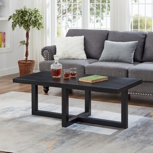 Roundhill Furniture Luno Contemporary Coffee Table - 1 of 4