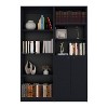 NicBex Bookcases for Home Office 2 Piece Bookcase Set 49" Wide Storage Cabinet Bookshelf with 9 Shelves for Living Room and Bedroom - 3 of 4
