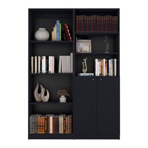 NicBex 7 Shelves File Cabinet with 1 Cabinet,Office Cabinet with Tier-Shelving Design,Modern Storage Cabinet,Filing Cabinet for Home Office - 1 of 4
