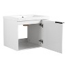 NicBex Bathroom Vanity with Sink ,Bathroom Sink Vanity with Storage Cabinets,24/30/48 inch Bathroom Sink Cabinet for Bathroom,Brown/White - 4 of 4