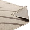 Modway Surge Swirl Abstract 8x10 Indoor and Outdoor Area Rug - Light/Dark Beige,  100% Soft Polypropylene ,  Tight Low Pile Weave - 4 of 4