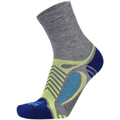 Balega Ultra Light Second Skin Crew Length Running Socks-gray Heather ...