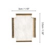 Unique Bargains Portable Marble Rectangle Ring Nail Art Palette 1 Pc - 4 of 4