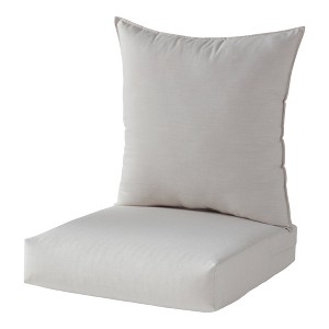 Outdoor Deep Seat Sunbrella Cushion Set - 1 of 4