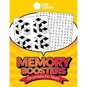 USA Today Memory Boosters - (USA Today Puzzles) by  Usa Today (Paperback) - 1 of 1