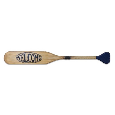 Melrose Wooden Oar Welcome Sign 35.5"L