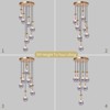 CityFurn 7-Light Modern Cluster Raindrop Pendant Light - 4 of 4