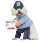 United States Postal Services US Mail Carrier Pup Pet Costume