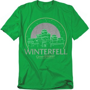 Game Of Thrones Winterfell Adult T-Shirt - 1 of 4