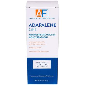 AcneFree Adapalene Gel Once Daily Topical Retinoid Acne Treatment - 0.5oz