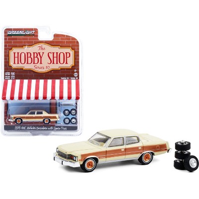 1978 AMC Matador Barcelona Sand Tan and Golden Ginger with Spare Tires "The Hobby Shop" 1/64 Diecast Model Car by Greenlight