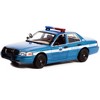 2001 Ford Crown Victoria Police Interceptor Blue Met. "Seattle Police Washington" 1/24 Diecast Model Car by Greenlight - 2 of 3