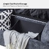 Arrigo Upholstered Flip Top Storage Bench with Arms |ARTFUL LIVING DESIGN - image 4 of 4