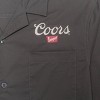 Men's Coors Rodeo Short Sleeve Workwear Button-Down Shirt - Black - 4 of 4