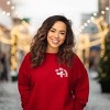 Simply Sage Market Women's Graphic Sweatshirt Tis The Season Holly Berries Mini - 2 of 4