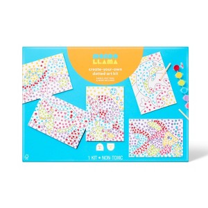 6ct Dot Art Painting Craft Kit - Mondo Llama™ - 1 of 4
