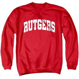 Men's Rutgers University School Name Arch Crewneck Sweatshirt - 1 of 4