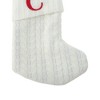 Unique Bargains Christmas Stockings Knitted Fabric White 7.87"x5.91" 1 Pc - 4 of 4
