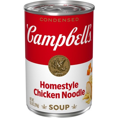 Campbell's Condensed Homestyle Chicken Noodle Soup - 10.5oz
