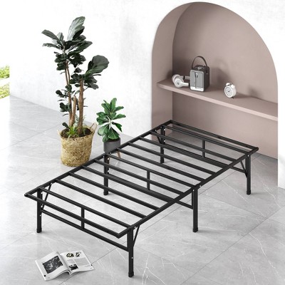 14" Smartbase Compack Mattress Foundation Black - Zinus : Target