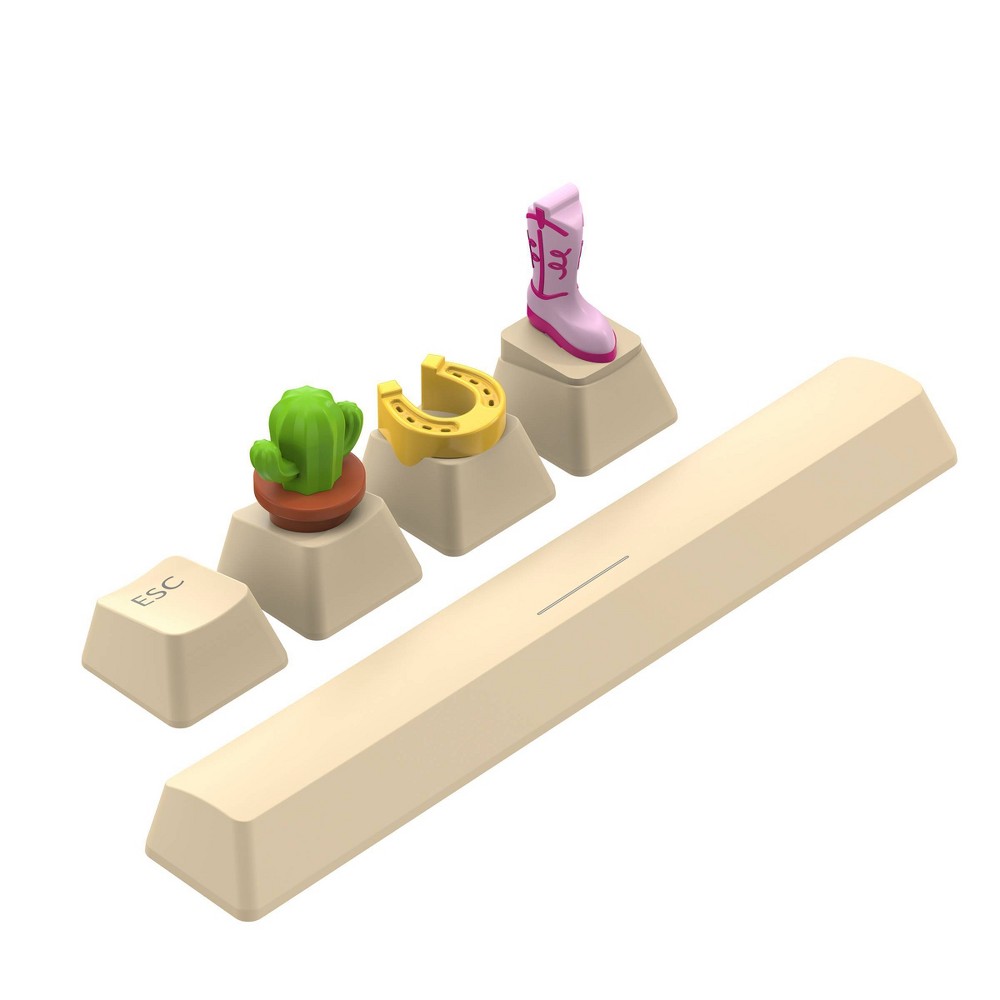 North Key Pack Western: PVC Computer Keyboard, Mice & Webcam Accessories