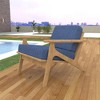 Covers&All Outdoor Seat / Back Cushion with Highly Durable Olefin Fabric, 25 in L x 25½ in L x 5 in Thick - 2 of 4