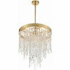 Crystorama Lighting Winfield 5 - Light Chandelier in  Antique Gold - 4 of 4