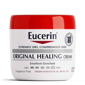 Eucerin Original Healing Cream Fragrance Free Body Cream for Dry Skin Unscented - 16oz - 1 of 4