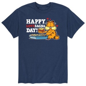 Men's - Garfield - Valentine's Day Made for Each Other Short Sleeve Graphic T-Shirt - 1 of 4