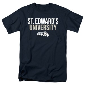 Men's St. Edward's University Official Stacked T-Shirt Stacked - 1 of 4