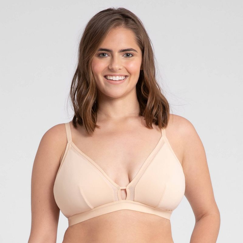 All.You.LIVELY Women's Busty Mesh Trim Bralette, 1 of 7