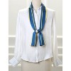 Allegra K Women's Polka Dot Long Skinny Double-Sided Scarf 57.87*5.12"(L*W) - 2 of 4