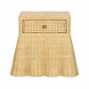 TOV Furniture Pentra 1-Drawer Nightstand in Natural Rattan - 3 of 4
