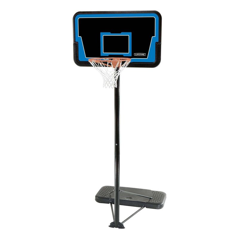 Lifetime Stream Line 44" Steel Portable Basketball Hoop, 1 of 6