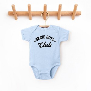 The Juniper Shop Brave Boys Club Stars Baby Bodysuit - 1 of 2