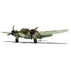 Level 2 Model Kit of Bristol Blenheim Mk.IF Aircraft with 2 Scheme Options 1/72 Plastic Model kit by Airfix - 4 of 4