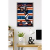 Trends International NFL Chicago Bears - Rome Odunze 25 Framed Wall Poster Prints - 2 of 4