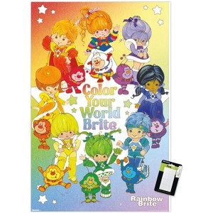 Trends International Rainbow Brite - Color Your World Brite Unframed Wall Poster Prints - 1 of 4