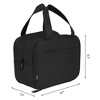 REGALWOVEN Reusable Waterproof Insulated Large Capacity Lunch Bags 8.7 x 7.3 x 5.7 Inches - 2 of 4