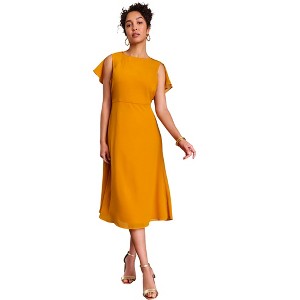 gold fit and flare cocktail dress Strapless Straight Neck Mini Short Satin Cocktail Fit & Flare Juliet JT7184U
