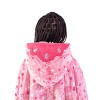 The Bare Homey - Kids Wearable Blanket - Fleece Side Pockets - 2 of 4