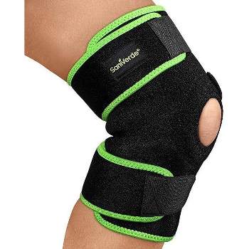 SaniVerde Knee Support Brace, Compression Knee Sleeve, Black