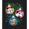 Men's - Disney - Mickey Minnie Pluto Ornaments Graphic Fleece Sweatshirt - 2 of 4