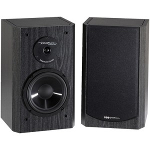 BIC America Venturi® DV62si 175-Watt 2-Way Bookshelf/Surround Sound Speakers, 2 Count in Black - 1 of 4