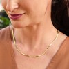 Ross-Simons 3mm 10kt Yellow Gold Herringbone Necklace - 4 of 4