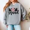 Simply Sage Market Women's Graphic Sweatshirt Mom Squad Baseball - 3 of 4