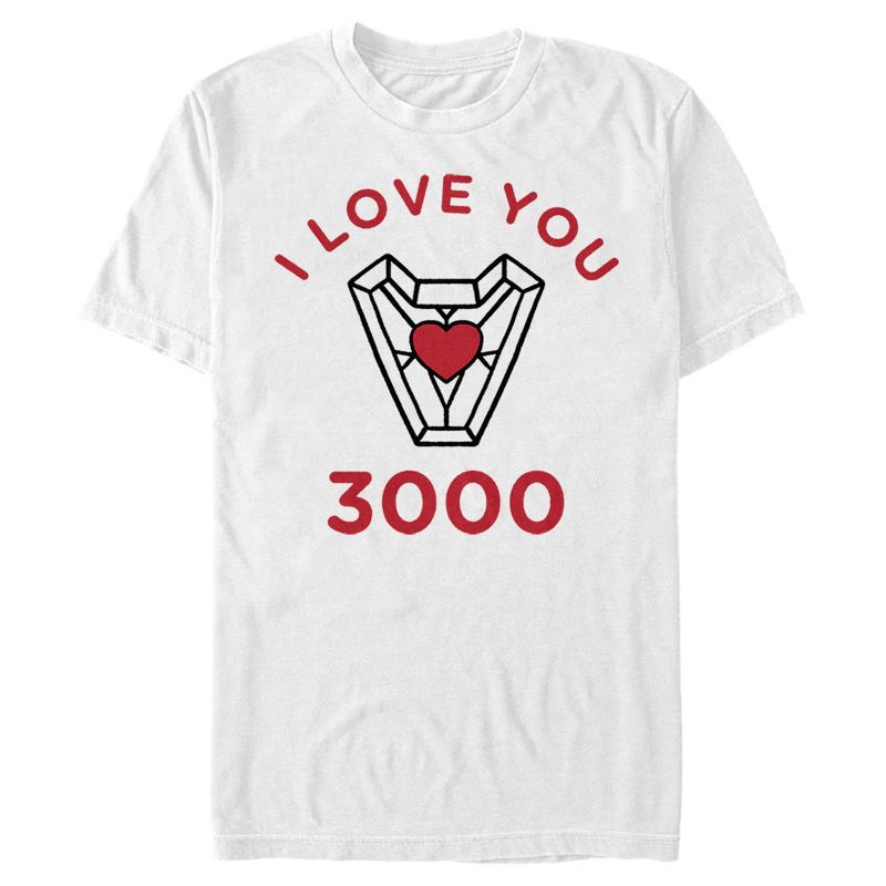 Men's Marvel Avengers Endgame I Love You 3000 T-Shirt, 1 of 6