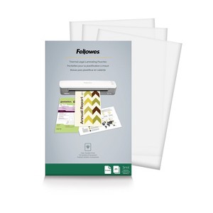Fellowes Thermal Pouches Legal 25/Pack (52006) 719642 - 1 of 3